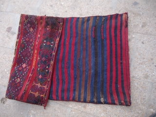 Anatolian Heybey with very good colors and metal threads,good age and nice design.E.mail for more info.                 