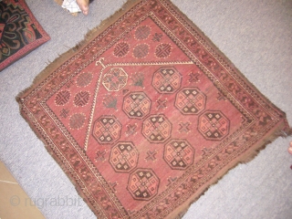 Rare Ersari Prayer Rug,with Hands motif,very rare prayer rug,not original size,cut and joined,but now in nice condition,and a beautiful size.Handwashed ready for display.          