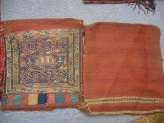 Shahsavan Sumak Bagface,very fine weave,with good colours,nice desigen,good condition.E.mail for more info and pics.                   