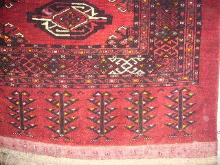 Large Kizyl Ayak Chuval,very good condition,without any repair,fine weave.Handwashed ready for the display.E.mail for more pics.                 