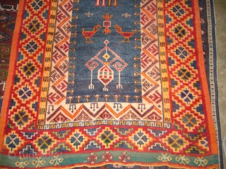 Morroco Berber Rug with lions and birds,nice colours and condition,good weave,nice desigen.without any repair,all original,Handwashed ready for use.               