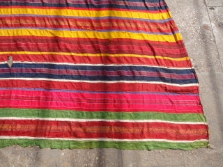 Uzbek Textile ?.fragmently condition,with beautiful colors,very fine textile.Large size .E.mail for more info.                    