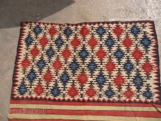 Beautiful and Colorful Caucasian Flatwoven Panel,with great natural colors and extra fine weave,all wool,beautiful design and colors,good condition.Size 5'9"*3'5".E.mail for more info and pics.         