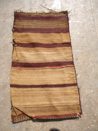 Sistan Baluch Balisht with original backing and great natural colors,beautiful desigen and fine weave,all original without any repair or work done.Size 3ft*1'8".E.mail for more info and pics.      