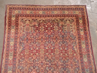 Agra Antqiue rug with noce colors and design,good condition and colors.Size 6'5"*4'1".E.mail for more info and pics.                