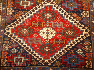 Very fine Qashqai Bag face with very good colours,desigen and condition,Hand washed ready for the display.E.mail for more info.              