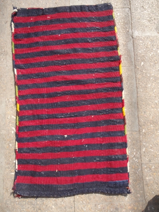 Colorsful Anatolian Heybey or Grain bag with mostly Metal threads, great colors,design and weave.Good condition with original backing.without any repair.Size 2'10"*1'8".E.mail for more info and pics.       