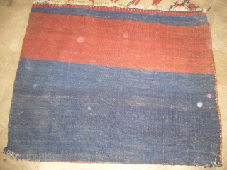 Supereb Qashqai Khorjin with original back Kilim,all original,without any repair or work done,best natrul dyes,excellent weave.Beautiful motifs.Hand washed ready for display.Size 2'9"*2'.E.mail for more info.        