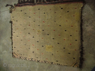 Turkmon Bagface with good colours,orignal kilim backing,good desigen and condition,hand wahsed ready for the display.E.mail for more info.               