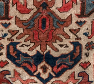 Antique Bidjov  Rug
3'8'' x 2'5'' ft
                          