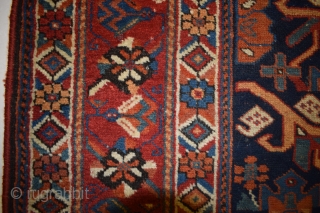 Old Fine Afshari rug 
Size 5 x 4 ft                        