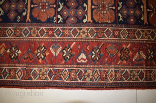 Old Fine Afshari rug 
Size 5 x 4 ft                        