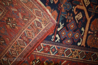 Old Fine Afshari rug 
Size 5 x 4 ft                        