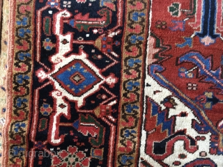 SOLD-Old heriz Carpet
Size 3.25 x 2.35
                           