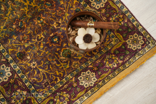 Silk Farahan Rug, Size- 2'3" x 1'9" Ft                         