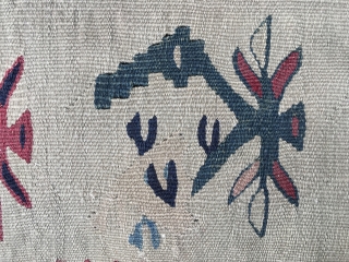  (SOLD)sharkoy distressed Kilim  
Size 10'x 8'4 Ft
                        