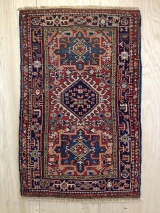 Real nice little Antique Garajeh. Visit my shop while in BOSTON. Please contact me directly, kia@artofpersianrugs.com
please take a minute to read my profile          