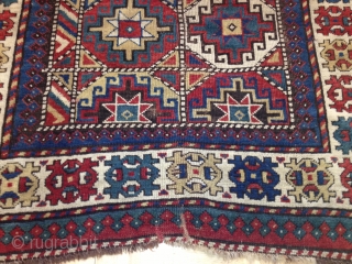 Hello Folks, I'm offering this Caucasian rug for a very reasonable price. Nice colors,Great wool and beautiful design as you can see in pictures.         