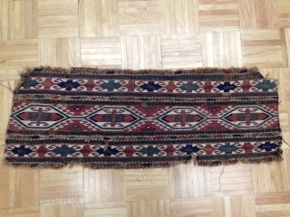 Sumak side panel. it's been washed.                           