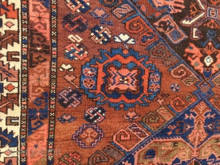 Seichur 1900 (290 cm L x 135 cm W)This rug is in very good condition, no holes or other damages, all borders remain intact. No restaurations.

       