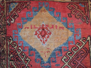 Konya rug from the end of 19th century
size:252cm x 105cm - 8.26ft x 3.44ft. To visit my other collections, https://www.etsy.com/your/shops/KILIMSE             