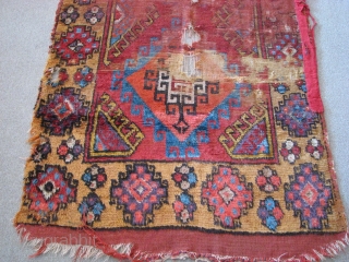 Konya rug, Second half of 19th century
size:267cm x 101cm - 8.76ft x 3.31ft. To visit my other collections, https://www.etsy.com/your/shops/KILIMSE              