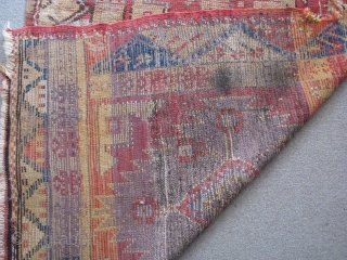 20th century fragment KONYA rug(central anatolia)
size : 149cm x 101cm,,4.88ft x 3.31ft.To visit my other collections, https://www.etsy.com/your/shops/KILIMSE
                