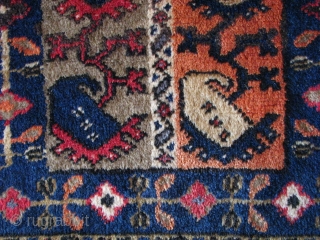 Central Anatolian-Taspinar(Aksaray)early 20th century,wool on wool very good condition,size : 88cm x 74cm,,2.88ft x 2.42ft.To visit my other collections,
https://www.etsy.com/your/shops/KILIMSE
              