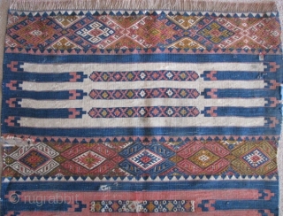 Malatya sinanli cicim + kilim,Southeast Anatolia-Turkey,size : 85cm x 77cm,,,2.78ft x 2.52ft.Thanks. To see my other collections.
https://www.etsy.com/your/shops/KILIMSE
                