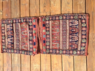 Complete Shahsavan bird bag 19th century, 49 1/2 " x 20 1/2 ", excellent condition. Open to offers over $6,000.00. I have no smart phone, I check my e-mail daily. Any questions,  ...