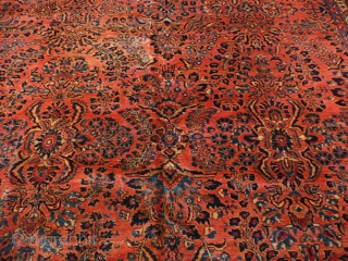 Size 10'4 X 16'6... 
KPSI 300... 
Age ANTIQUE... 
Design SAROUK... 
Materials 100% WOOL...
visit - www.1000sofrugs.com 
                 