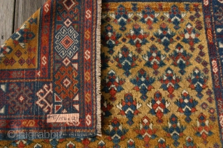(43) Daghestan/Derbent rug, early 20th c., 121 x 156 cm., high pile overall, nice abrash and very silky wool, floppy but robust handle. Offers warm and comfortable utility with dignity. A VERY  ...
