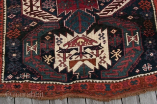 (70) Kagizman Kurd, 130 x 267 cm.,  Eastern Anatolian village rug with a hefty handle and full pile of soft, lanolin-rich wool. It is in excellent condition with some minor repairs.

-Kolya
 