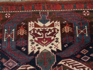 (70) Kagizman Kurd, 130 x 267 cm.,  Eastern Anatolian village rug with a hefty handle and full pile of soft, lanolin-rich wool. It is in excellent condition with some minor repairs.

-Kolya
 