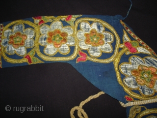 Embroidery Choli(Child)From Chamba Region of Himachal Pradesh India.Circa 1900.(DSC06786 New).                       