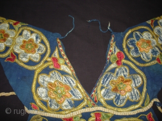 Embroidery Choli(Child)From Chamba Region of Himachal Pradesh India.Circa 1900.(DSC06786 New).                       