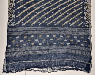 Nilambari Dhakai Jamdani Saree Indigo blue Natural Colour, Cotton with Real Zari weaving From Dhaka District, Bangladesh. India. Jamdani was originally known as Dhakai named after the city of Dhaka, 

Jamdani is  ...