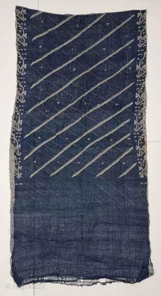 Nilambari Dhakai Jamdani Saree Indigo blue Natural Colour, Cotton with Real Zari weaving From Dhaka District, Bangladesh. India. Jamdani was originally known as Dhakai named after the city of Dhaka, 

Jamdani is  ...