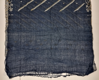 Nilambari Dhakai Jamdani Saree Indigo blue Natural Colour, Cotton with Real Zari weaving From Dhaka District, Bangladesh. India. Jamdani was originally known as Dhakai named after the city of Dhaka, 

Jamdani is  ...