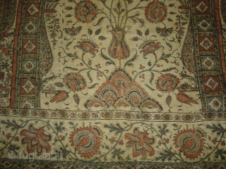 Kalamkari of Jainamaz style, From Msulipatam,Andhra Pradesh,India.Made for Persian Market,C.1835.Hand spurn cotton,Natural Dyes.Its size is 90cmX120cm(DSC01906 New).                