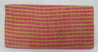 Ceremonial Book Covers Collection, Showing Different Type of Mashru weaving in the Different way of style. silk warps, cotton wefts, warp ikat, satin weave Mashru from Kutch, Gujarat. India. India. C.1850.Aprox Size  ...