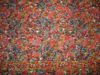 Kashmir Moon shawl from the High Sikh period,c1850, From Kashmir, India.Its size is 142X160cm. very Good Condition(DSC03572 New).               