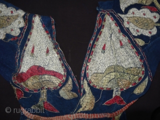 Embroidery Backless Choli(Child) From Chamba Region of Himachal Pradesh India.Circa 1900(DSC01892 New).                     