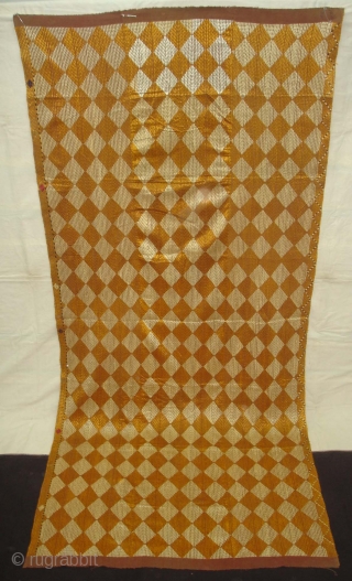 Phulkari From West(Pakistan)Punjab. India.known As Chawal(Rice)Buti Bagh,With Rare influence of Patang Design in Chawal Buti(DSC03975 New).                 