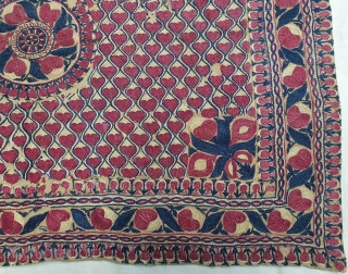 Ceremonial Textile for the Haj People from Bengal. India. Bought by South East Asian People when they went for Haj.This are also Bought in Aden,Mecca or sea ports on the way to Mecca.Silk  ...