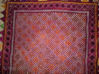 Kathipa Dharaniya Wall Hanging From Bhavnagar District of Gujarat India.This were Traditionally used mainly by Royal Darbar family of Bhavnagar Gujarat India.C.1900.Its size is 135cmx205cm(DSC00448 New).       
