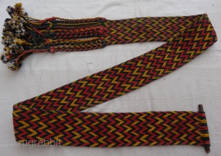 Tung The Camel Decoration Belt From Rajasthan, India.Made of cotton.Good Condition(DSC02132 New).                     