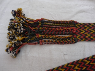 Tung The Camel Decoration Belt From Rajasthan, India.Made of cotton.Good Condition(DSC02132 New).                     