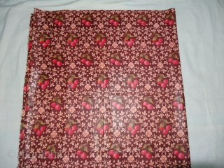 Manchester Print, Roller Print(Cotton)Yardage From Manchester England,Made for Indian Market, India,Its size is 85cmX280cm (DSC01984 New).                 