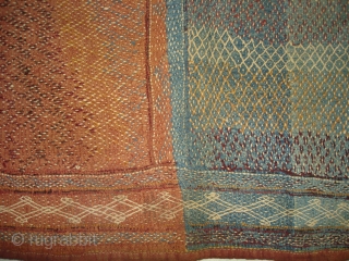 Ceremonial Banjara Baby Jolna From Madhiya Pradesh.India.Known As Jolna. Finely quilted Banjara Jolna. C.1900. Its Size is 76cmX76cm(DSC04684 New).              